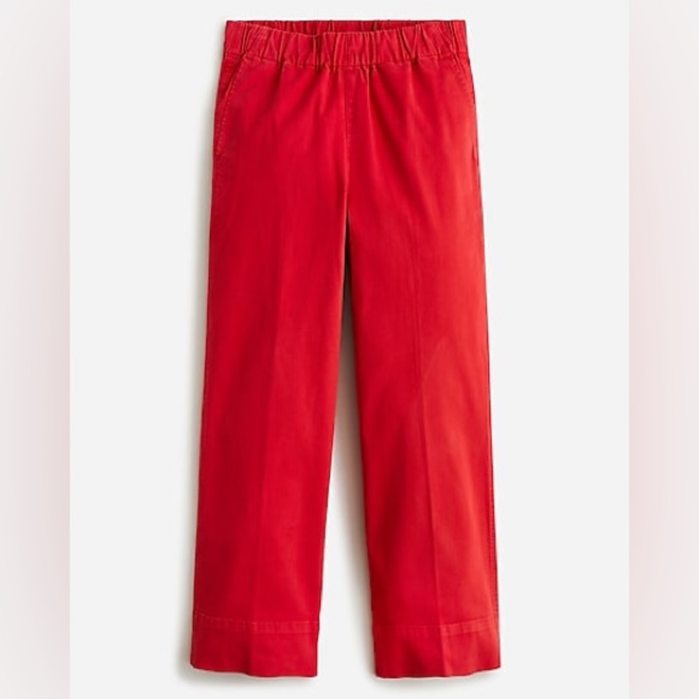 J. Crew Astrid Wide Leg Chino Size Medium